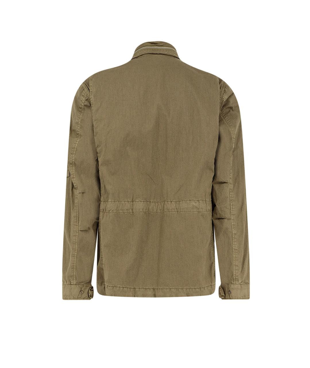 CP COMPANY Хаки хлопковая куртка, фото 2