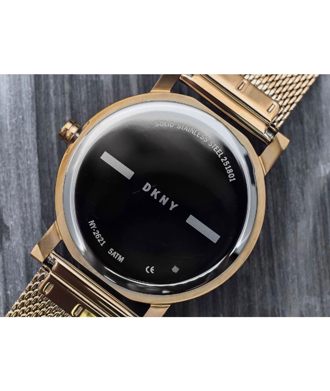 DKNY Золотые часы, фото 3