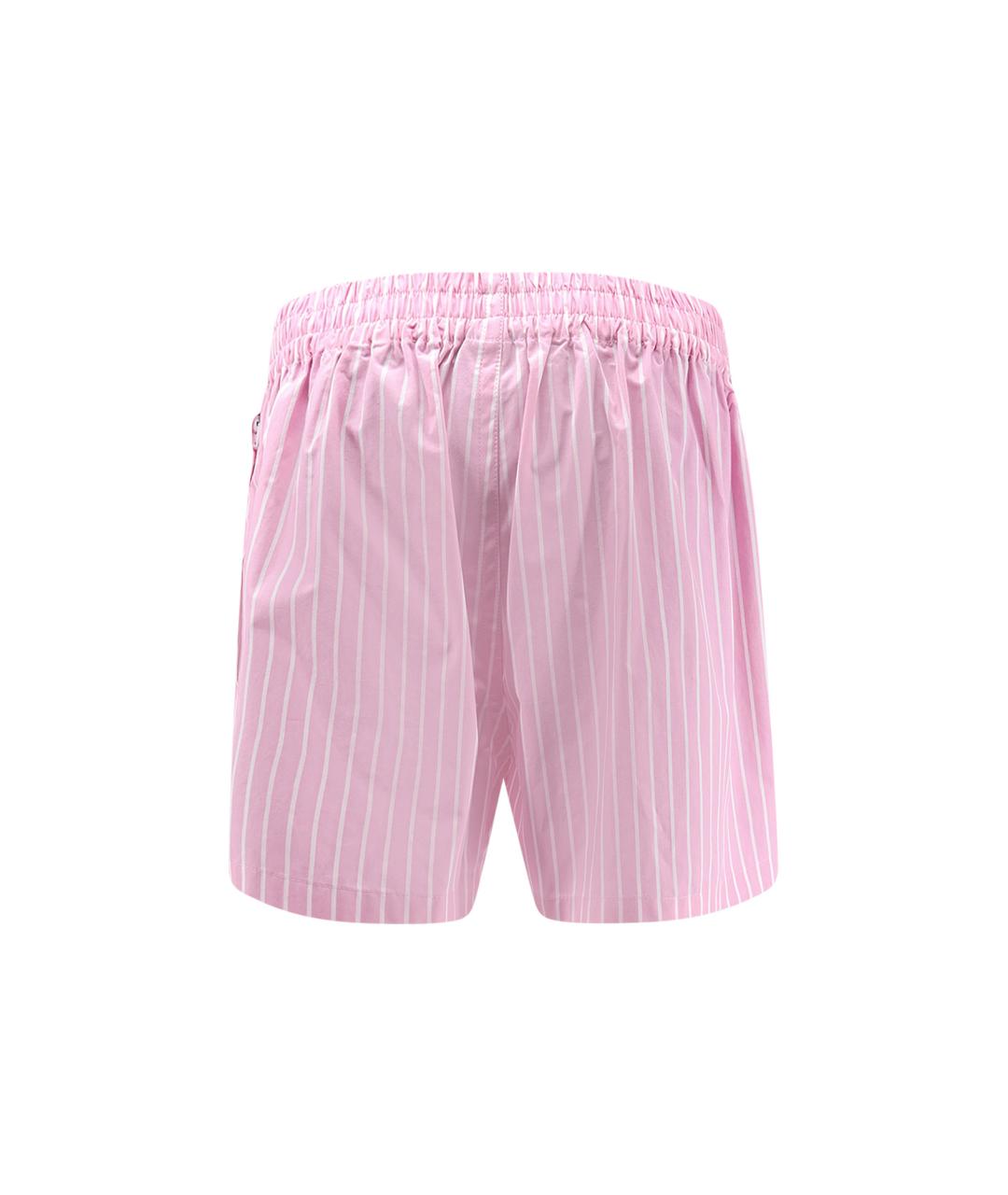 BALENCIAGA Розовые хлопковые шорты, фото 2