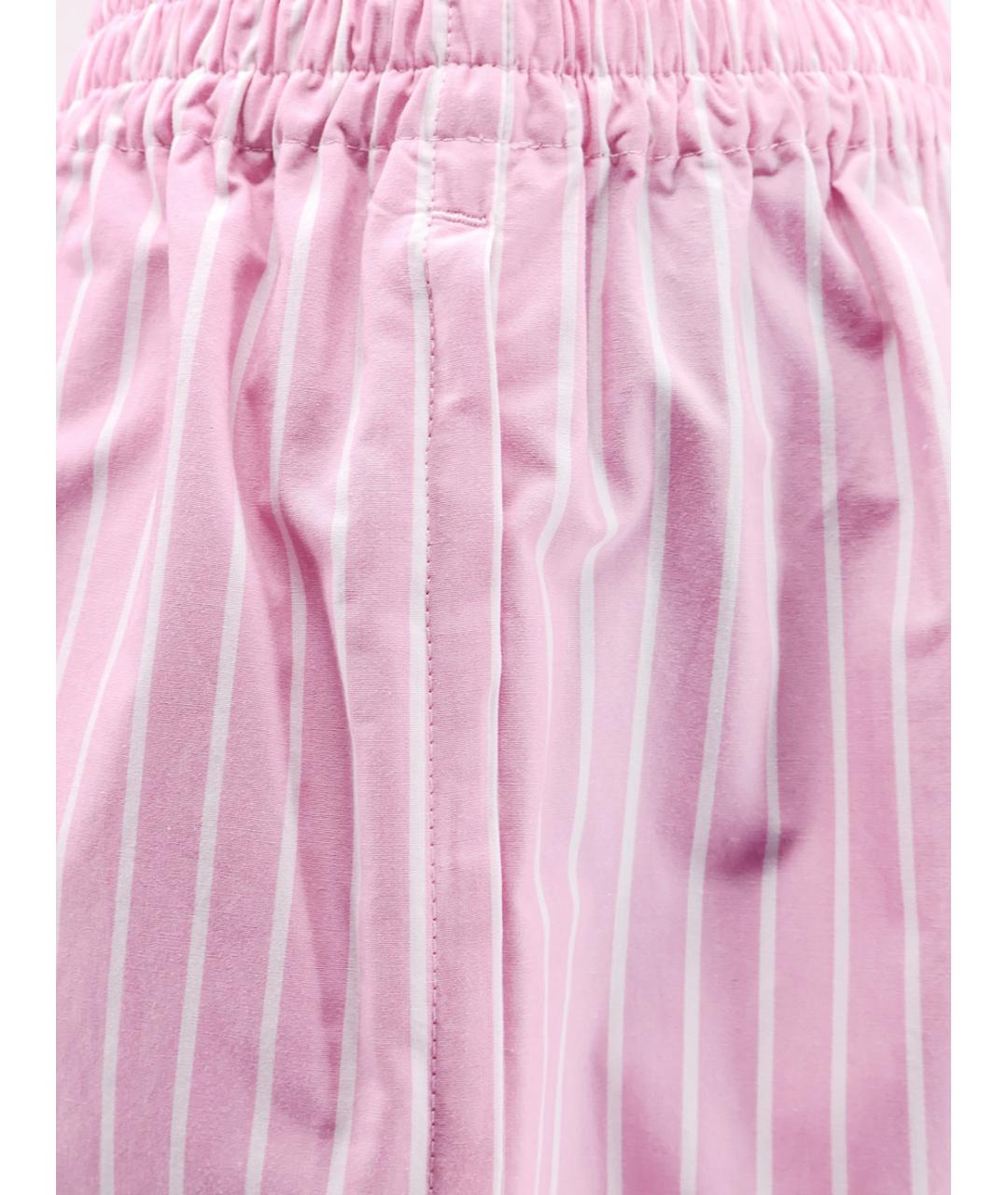 BALENCIAGA Розовые хлопковые шорты, фото 3