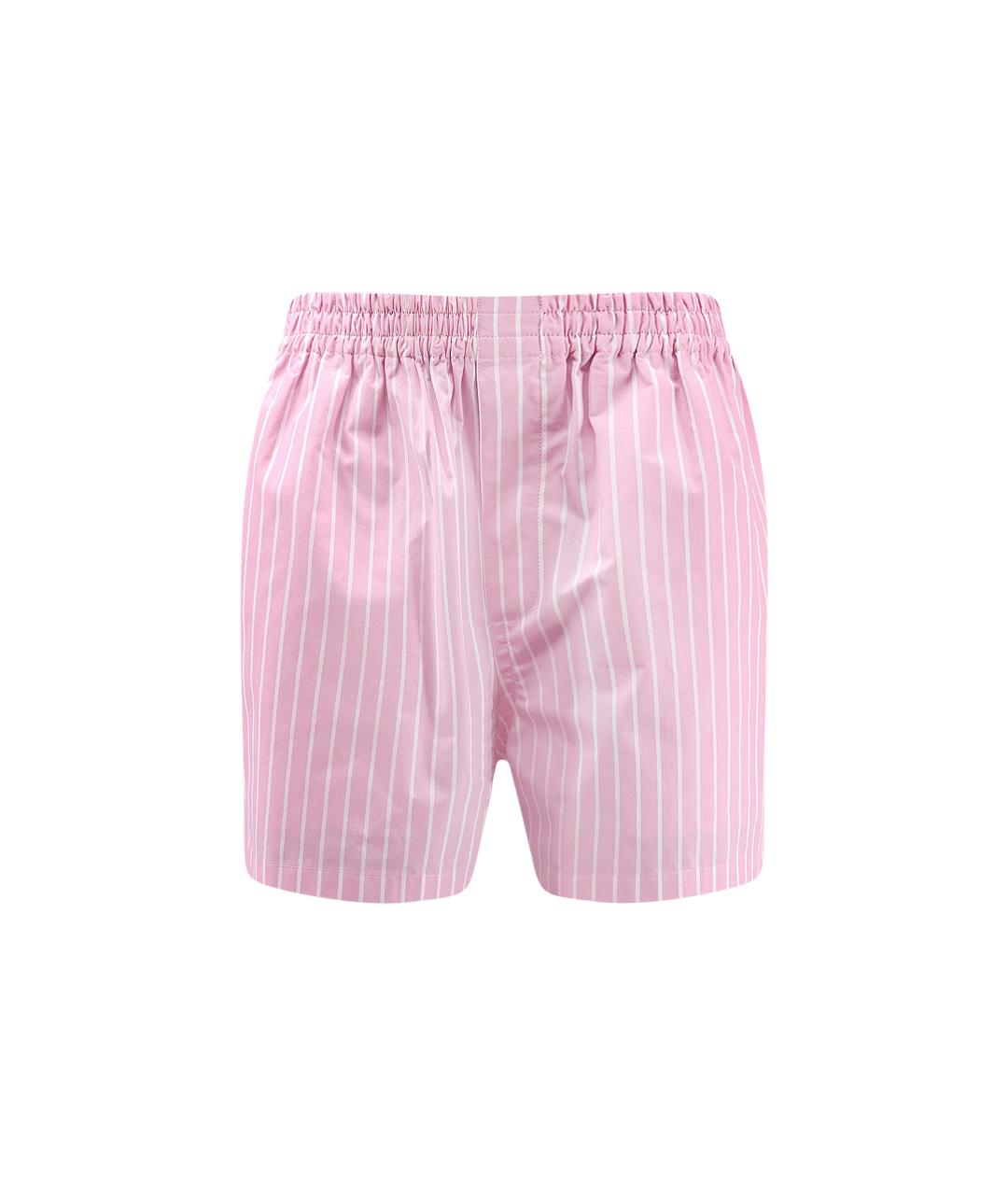 BALENCIAGA Розовые хлопковые шорты, фото 1