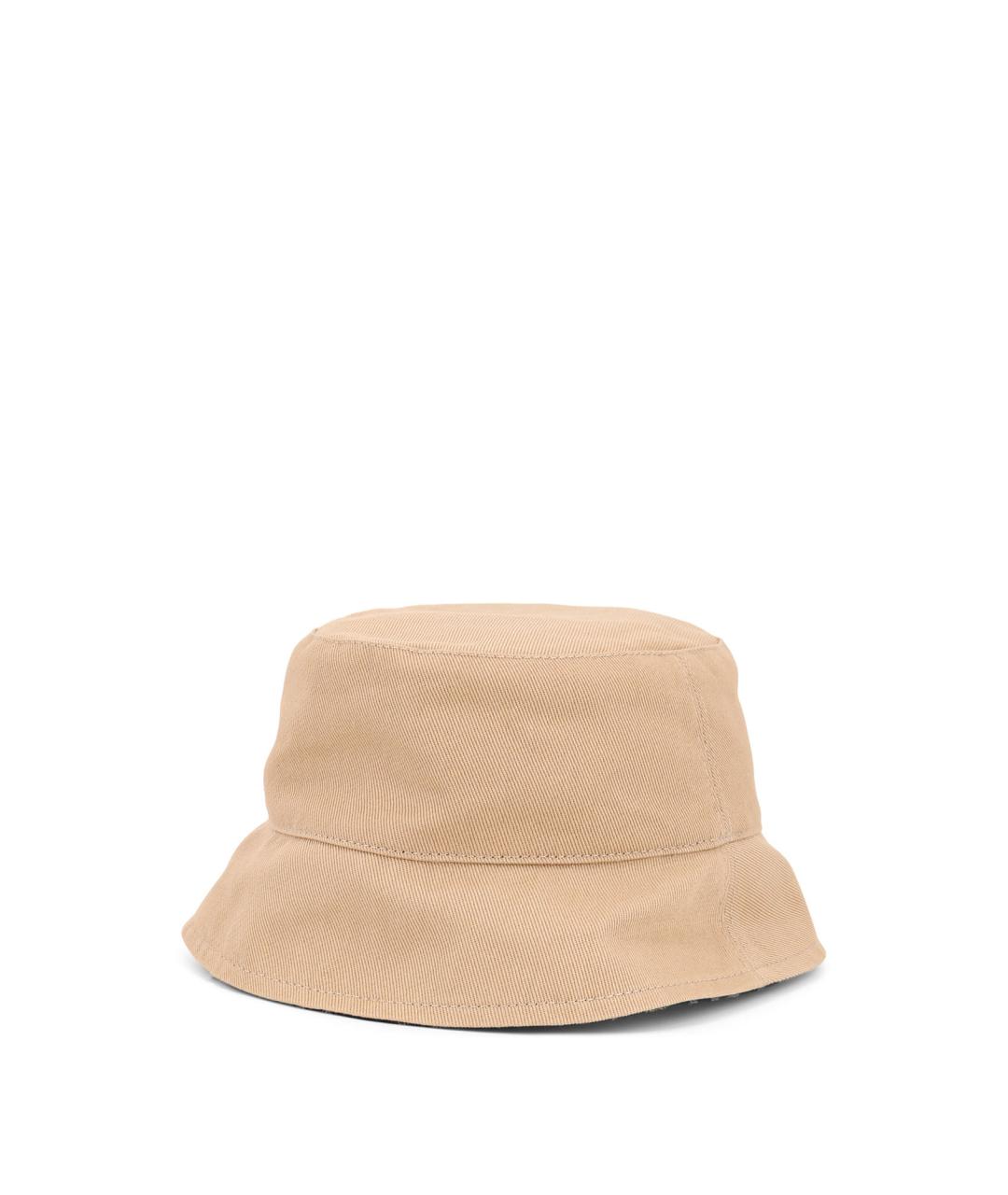 FENDI Бежевая хлопковая панама, фото 3