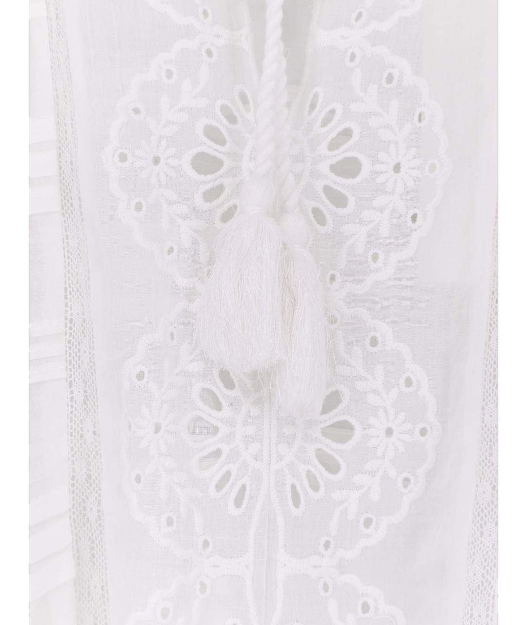 ISABEL MARANT ETOILE Белая хлопковая блузы, фото 3