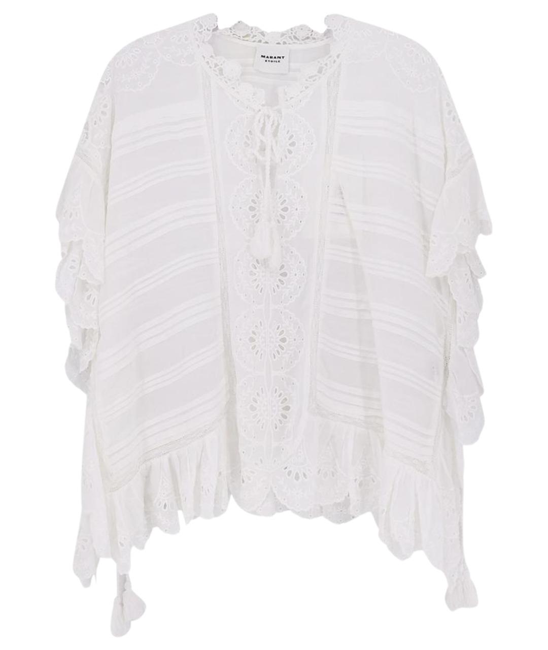 ISABEL MARANT ETOILE Белая хлопковая блузы, фото 1