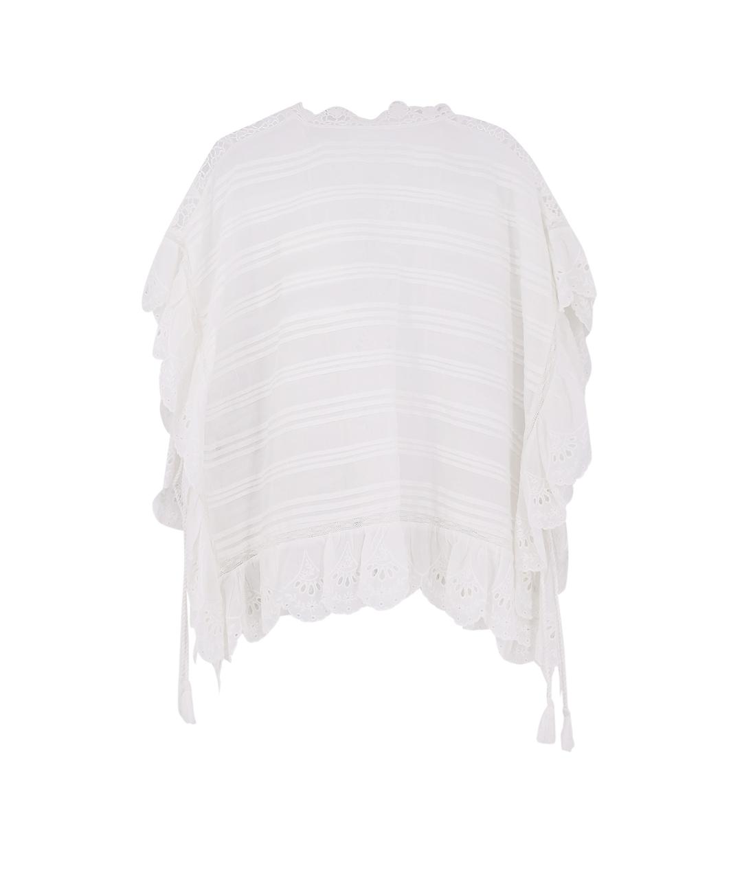 ISABEL MARANT ETOILE Белая хлопковая блузы, фото 2