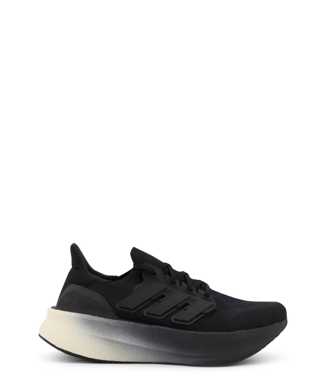 Y-3 Черные текстильные низкие кроссовки / кеды, фото 1