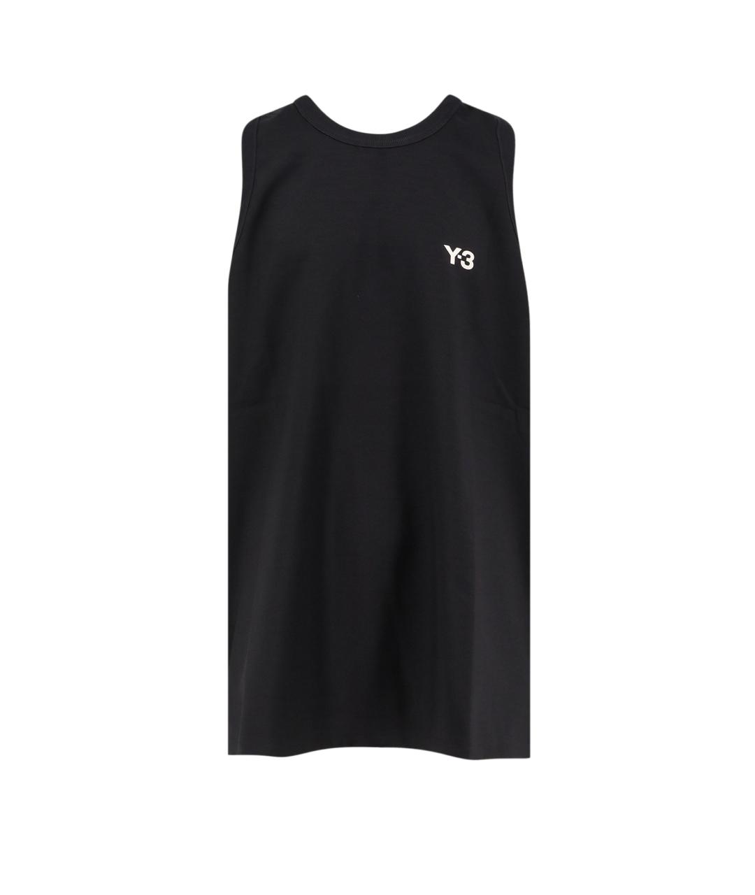 Y-3 Черная майка, фото 1
