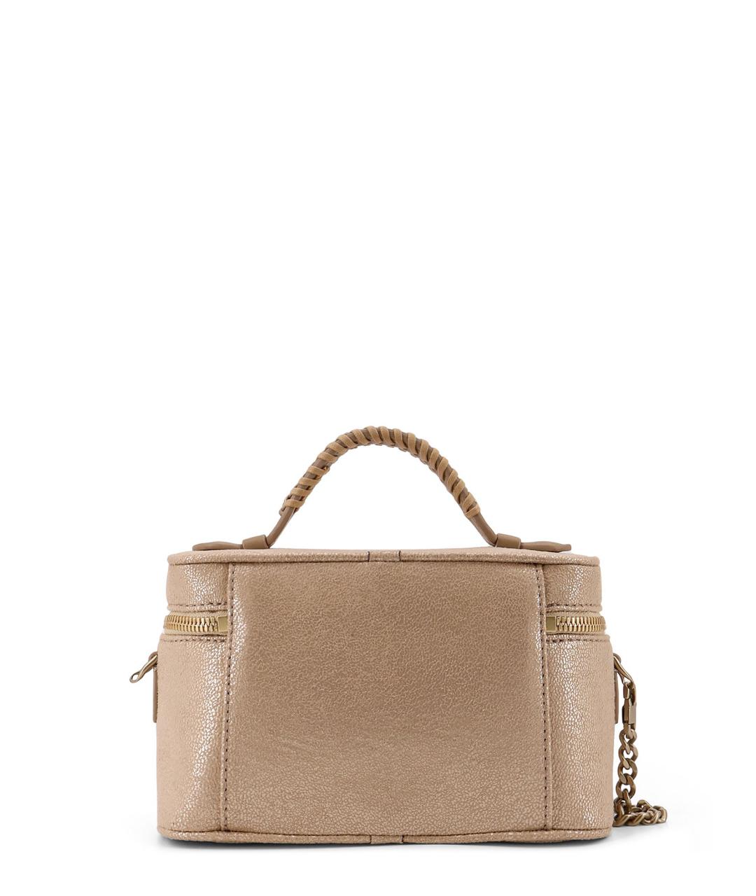 STELLA MCCARTNEY Золотая сумка тоут из искусственной кожи, фото 2