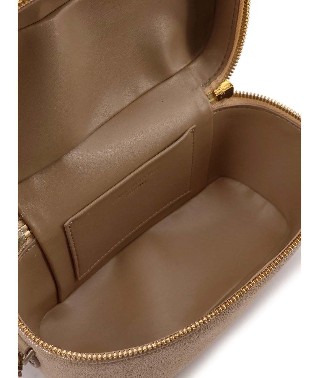 STELLA MCCARTNEY Золотая сумка тоут из искусственной кожи, фото 4