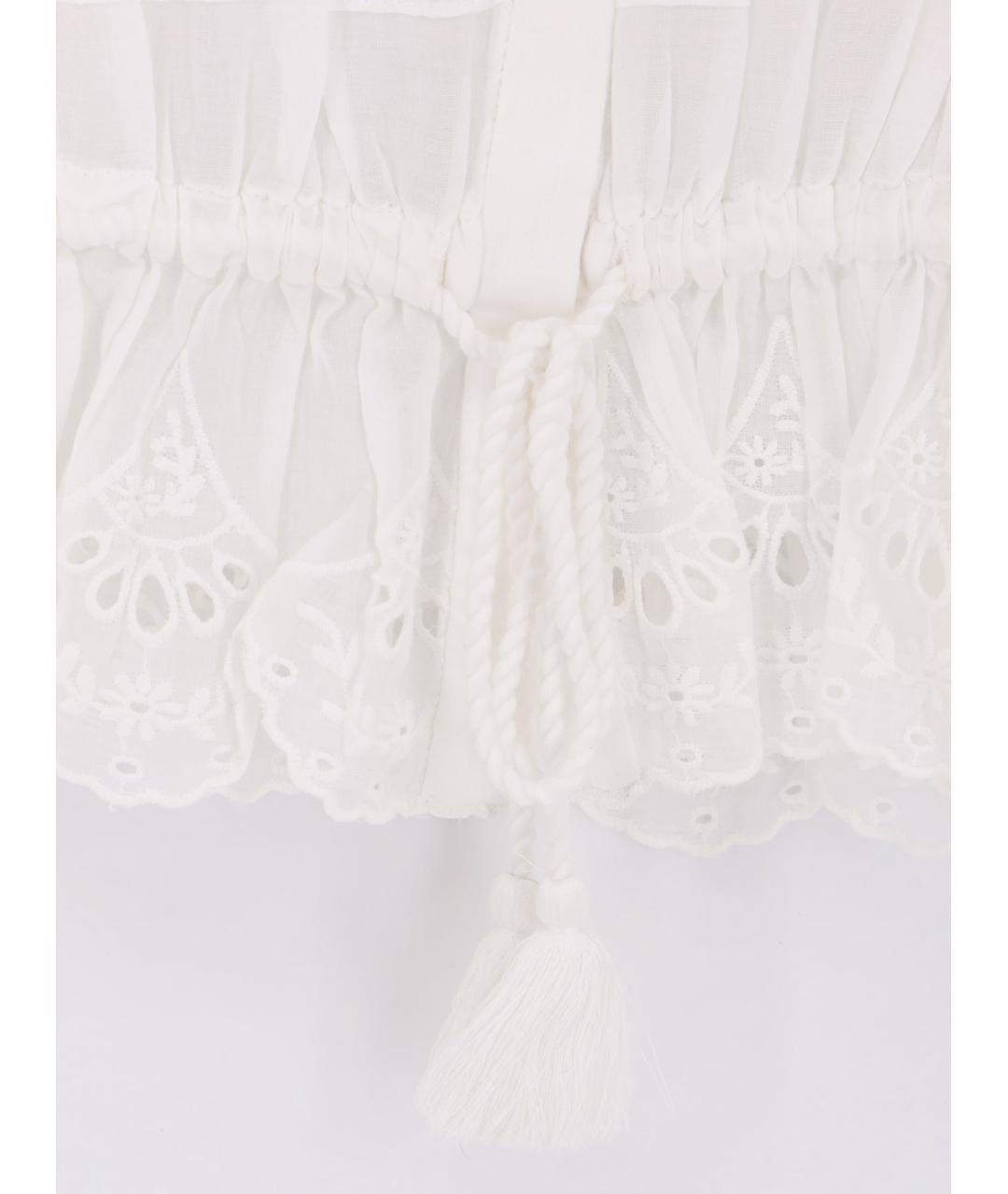 ISABEL MARANT ETOILE Белая хлопковая рубашка, фото 3