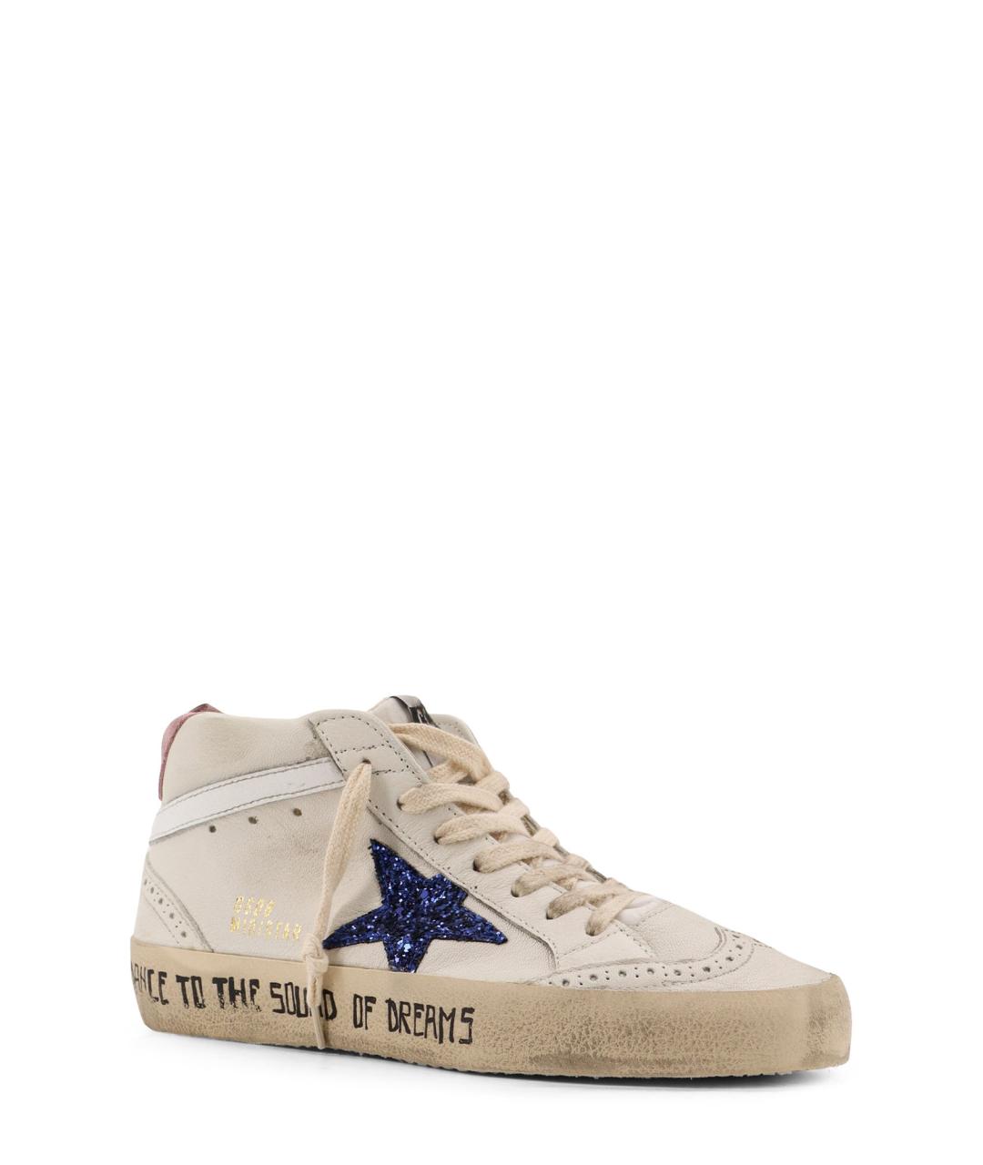 GOLDEN GOOSE DELUXE BRAND Белые кожаные кеды, фото 2