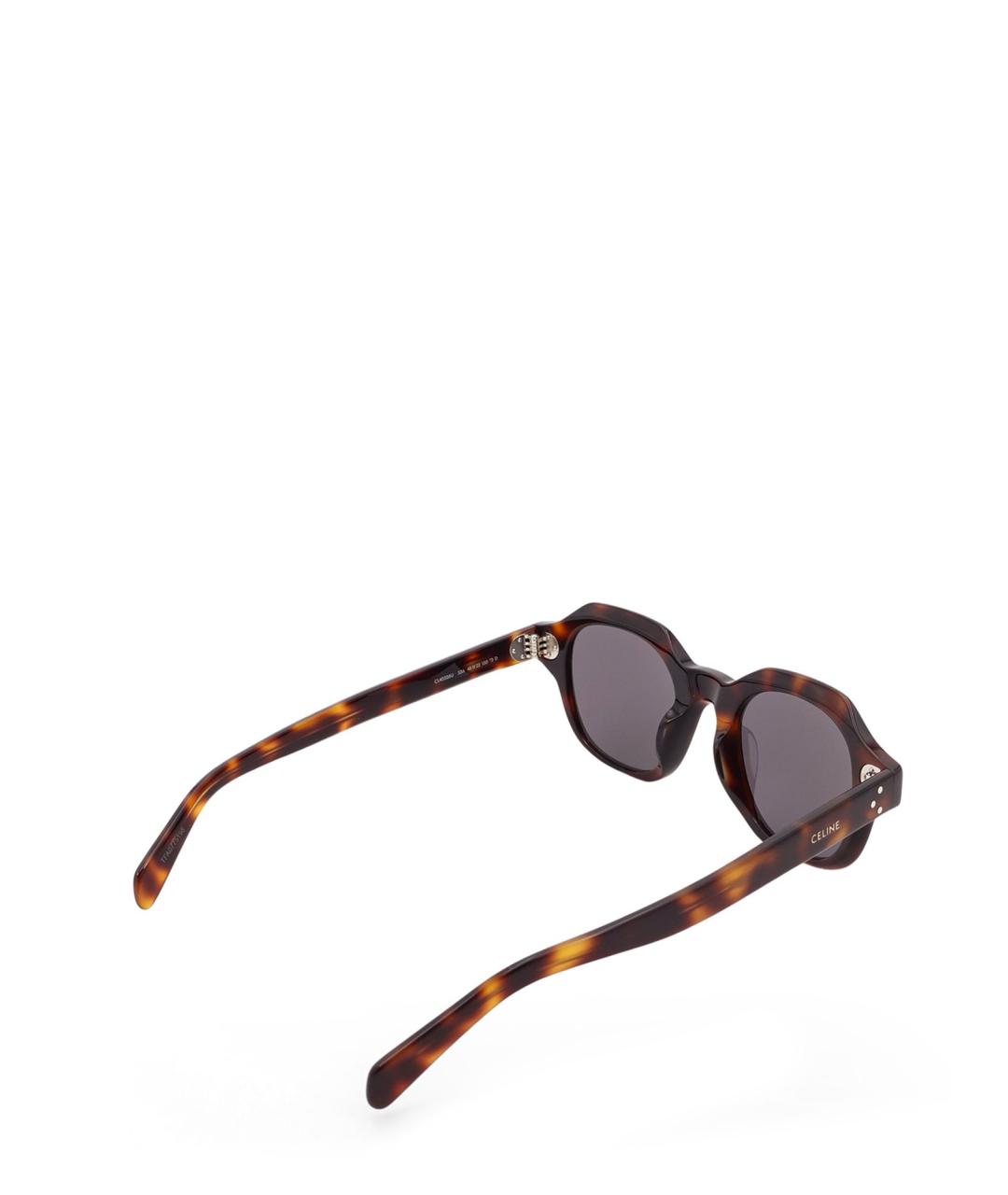 CELINE Мульти пластиковые солнцезащитные очки, фото 3