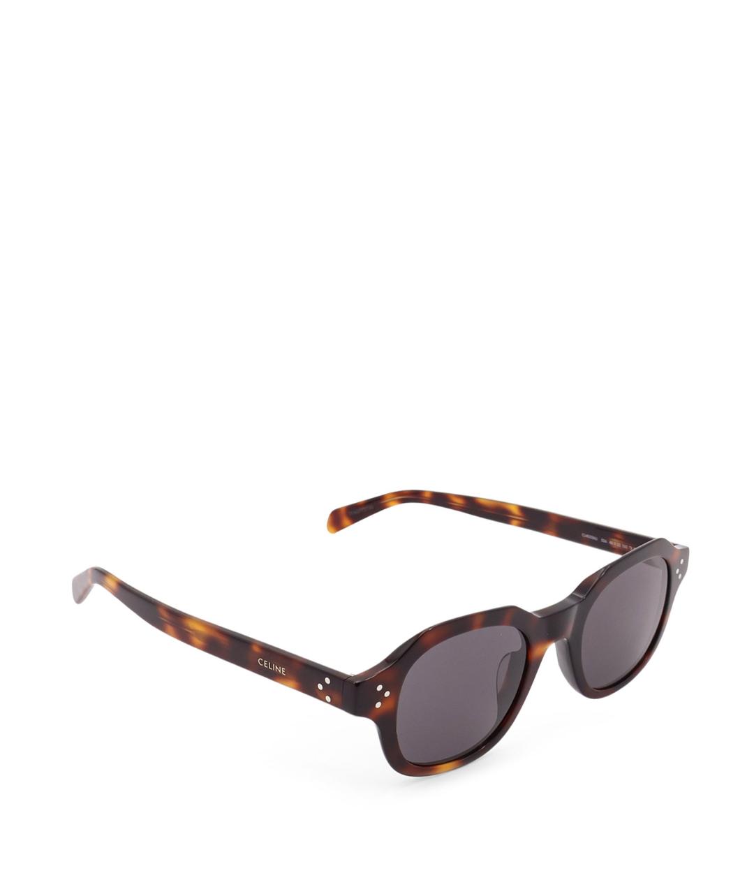 CELINE Мульти пластиковые солнцезащитные очки, фото 1