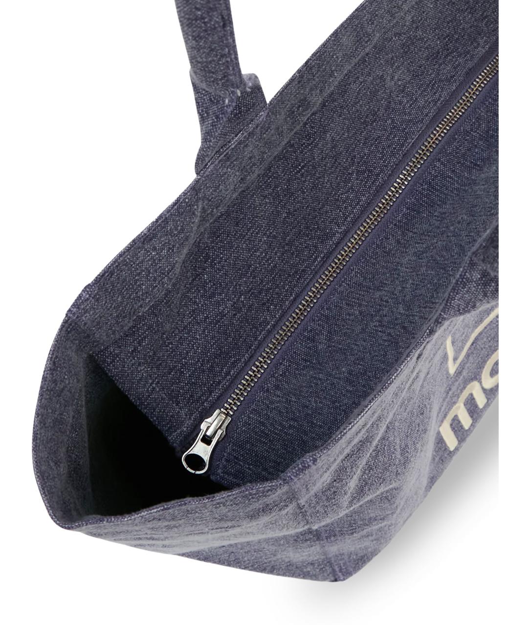 ISABEL MARANT Фиолетовая тканевая сумка тоут, фото 4