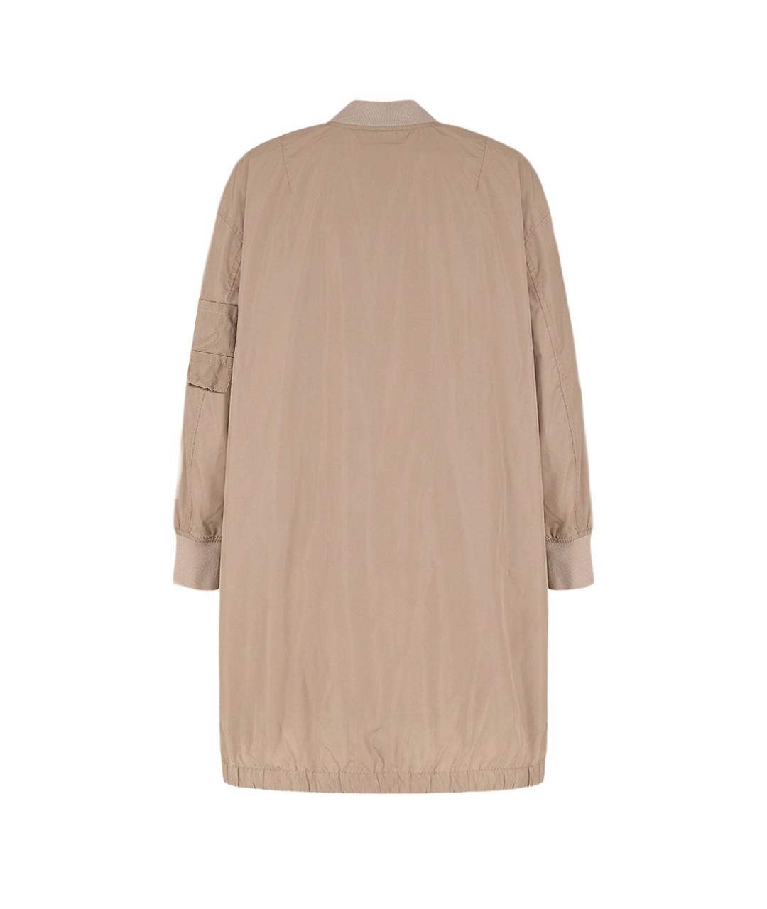 ASPESI Бежевая полиэстеровая куртка, фото 2