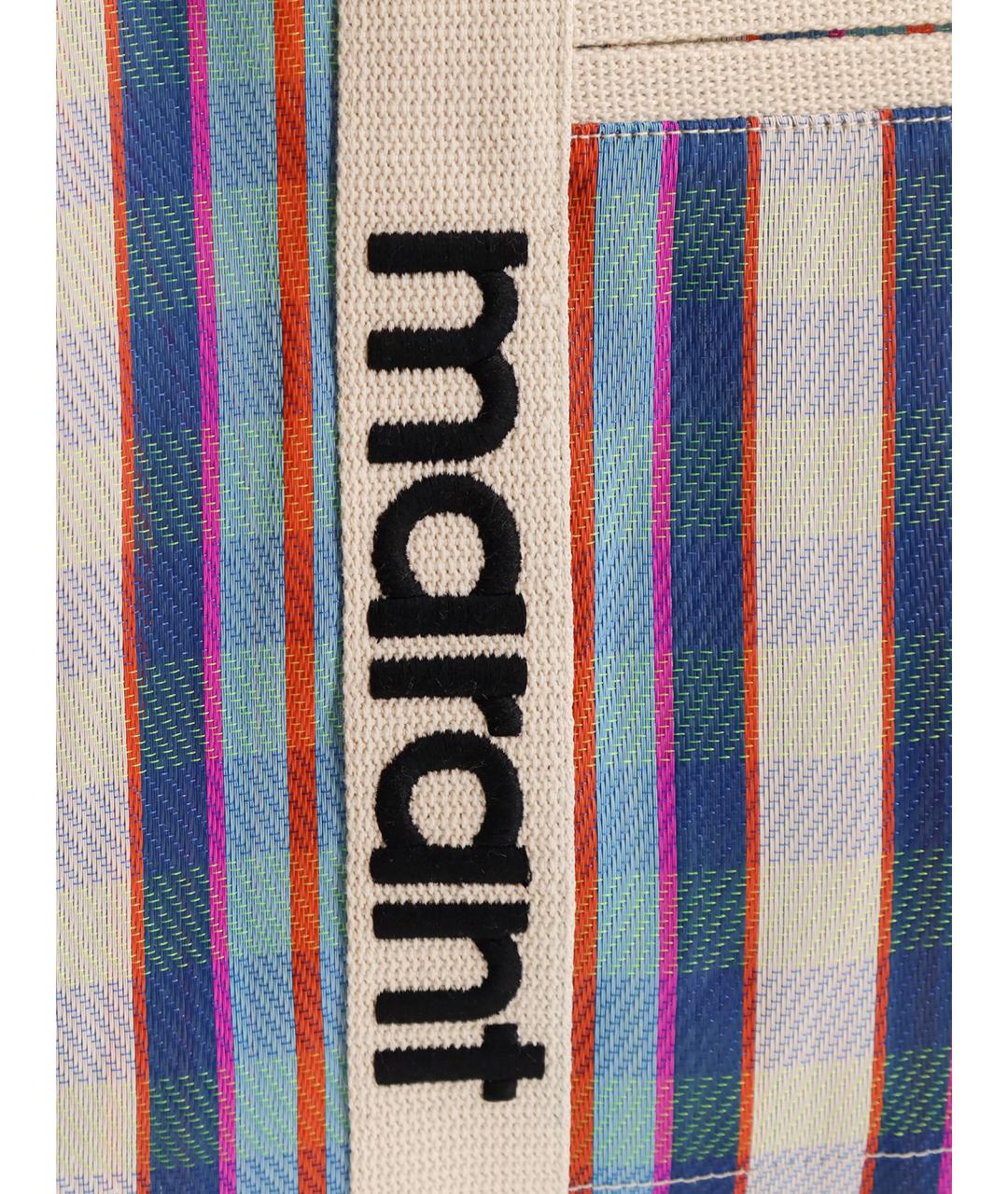 ISABEL MARANT Мульти тканевая сумка тоут, фото 5