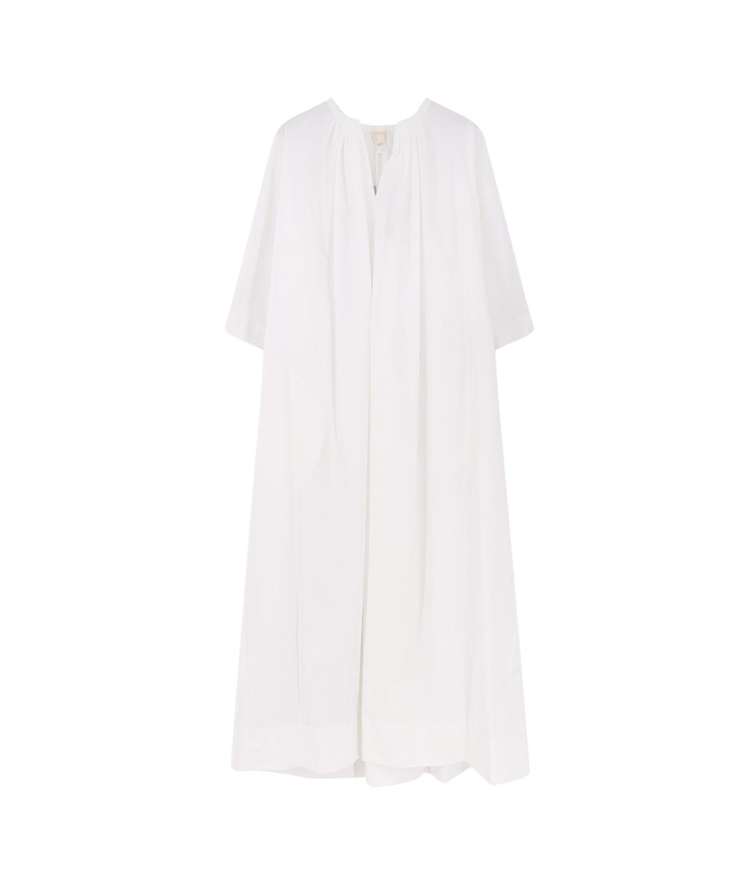 ASPESI Белое хлопковое платье, фото 4