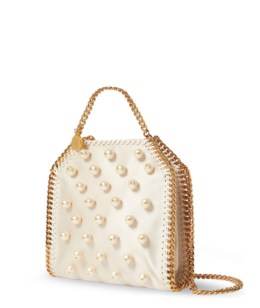 STELLA MCCARTNEY Белая сумка через плечо из искусственной кожи, фото 3