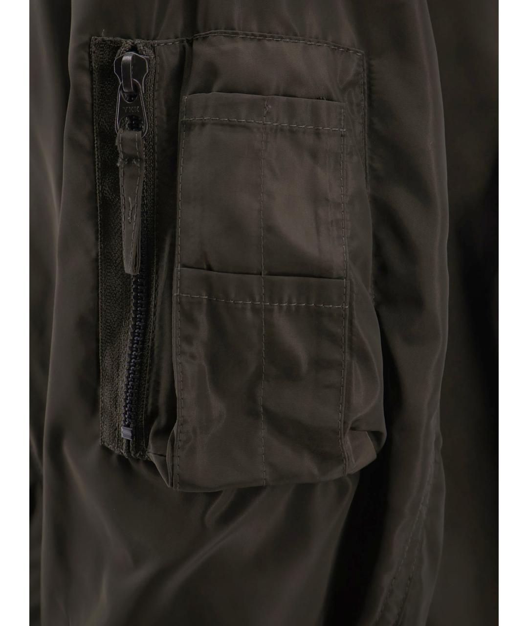 ASPESI Хаки полиамидовый тренч/плащ, фото 3