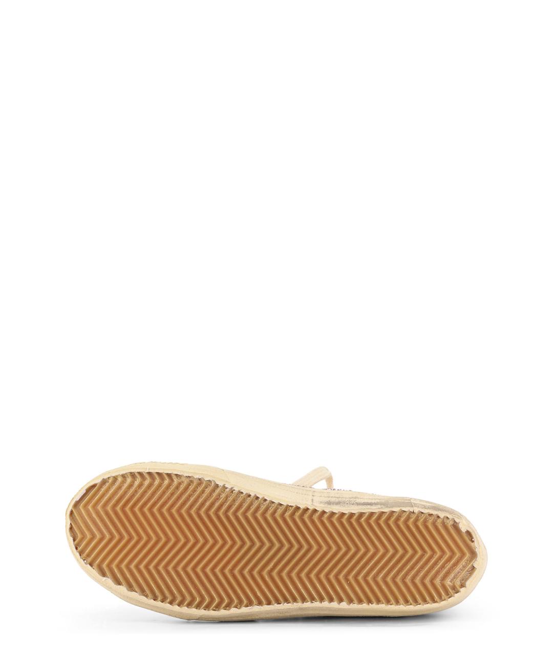 GOLDEN GOOSE DELUXE BRAND Мульти кожаные кеды, фото 4