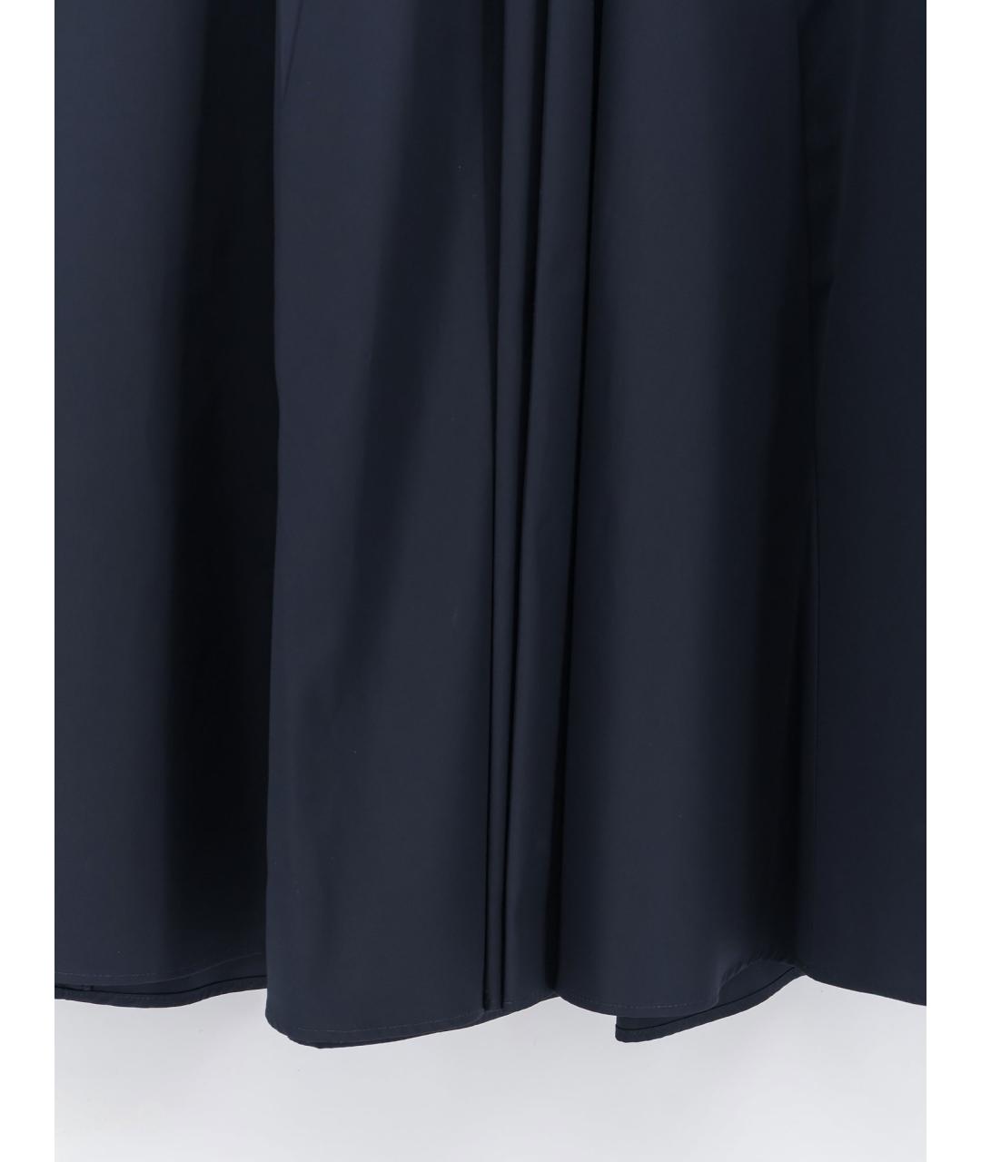 ASPESI Синяя хлопковая юбка миди, фото 3