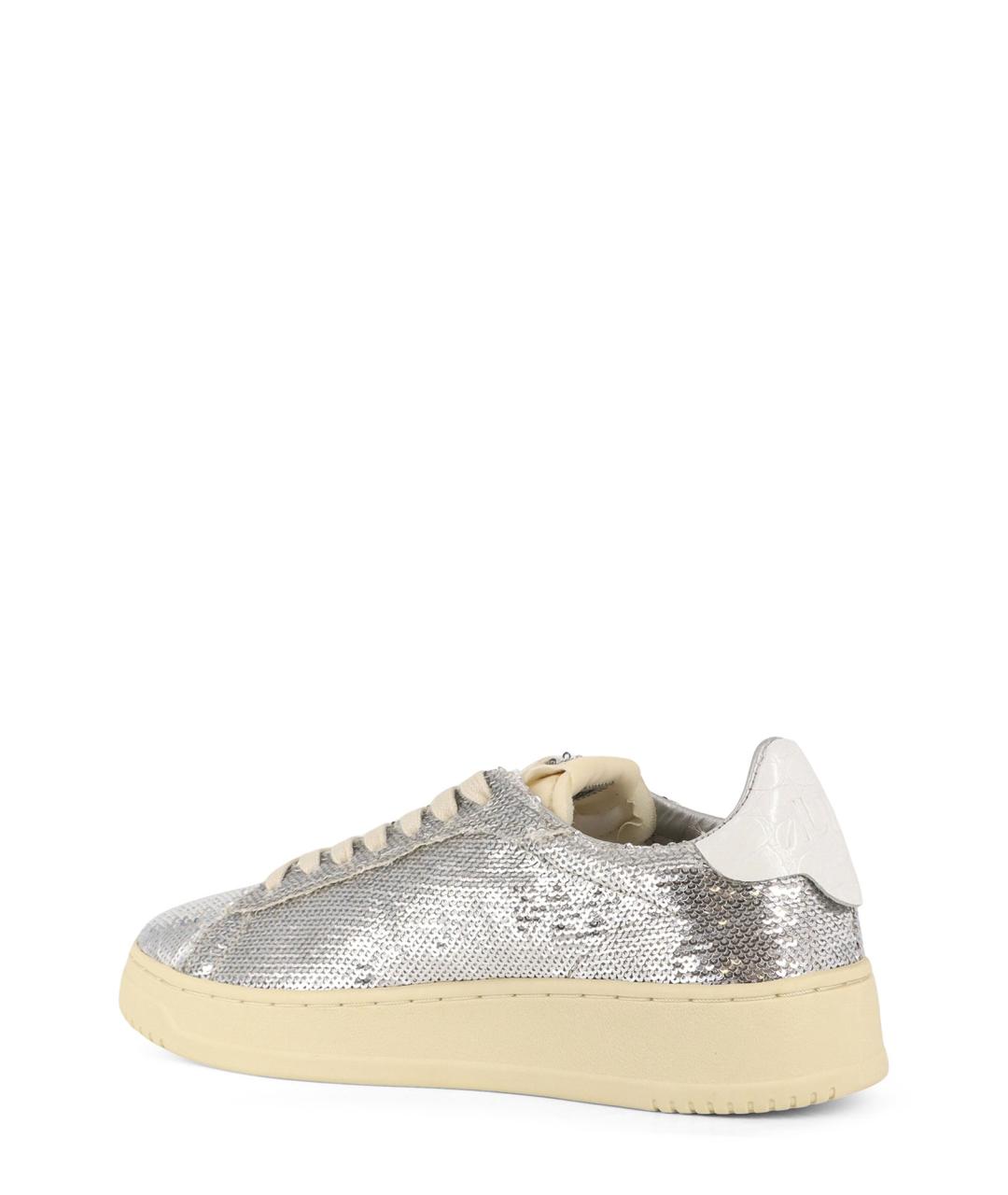 AUTRY Серебряные кеды, фото 3