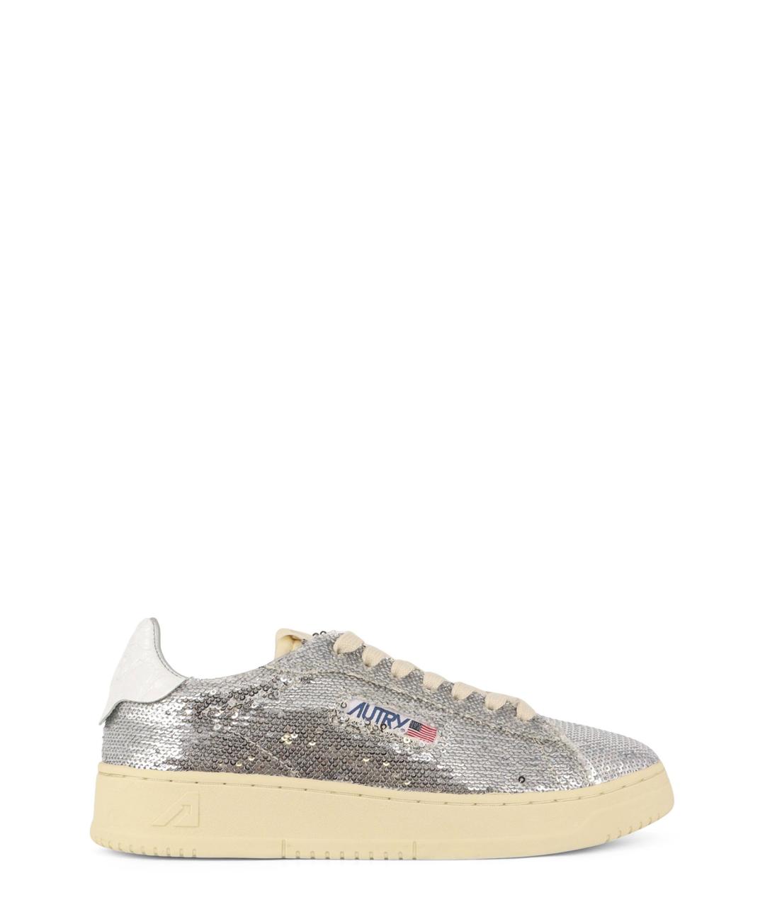 AUTRY Серебряные кеды, фото 1