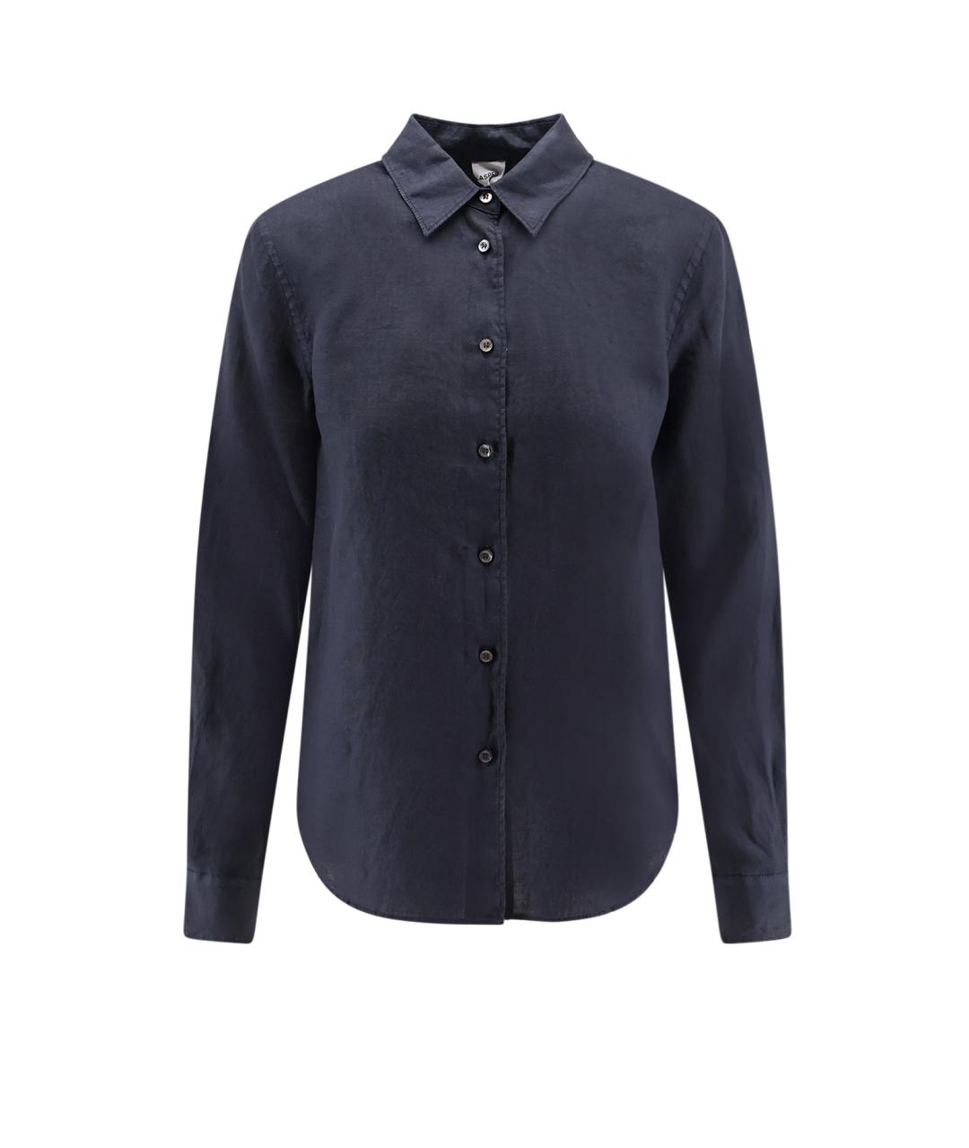 ASPESI Синяя льняная рубашка, фото 1