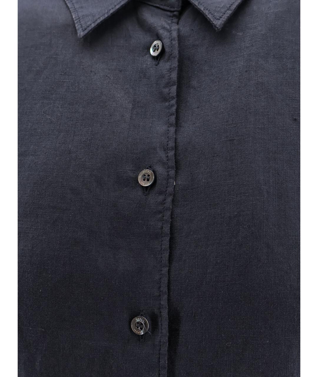 ASPESI Синяя льняная рубашка, фото 3