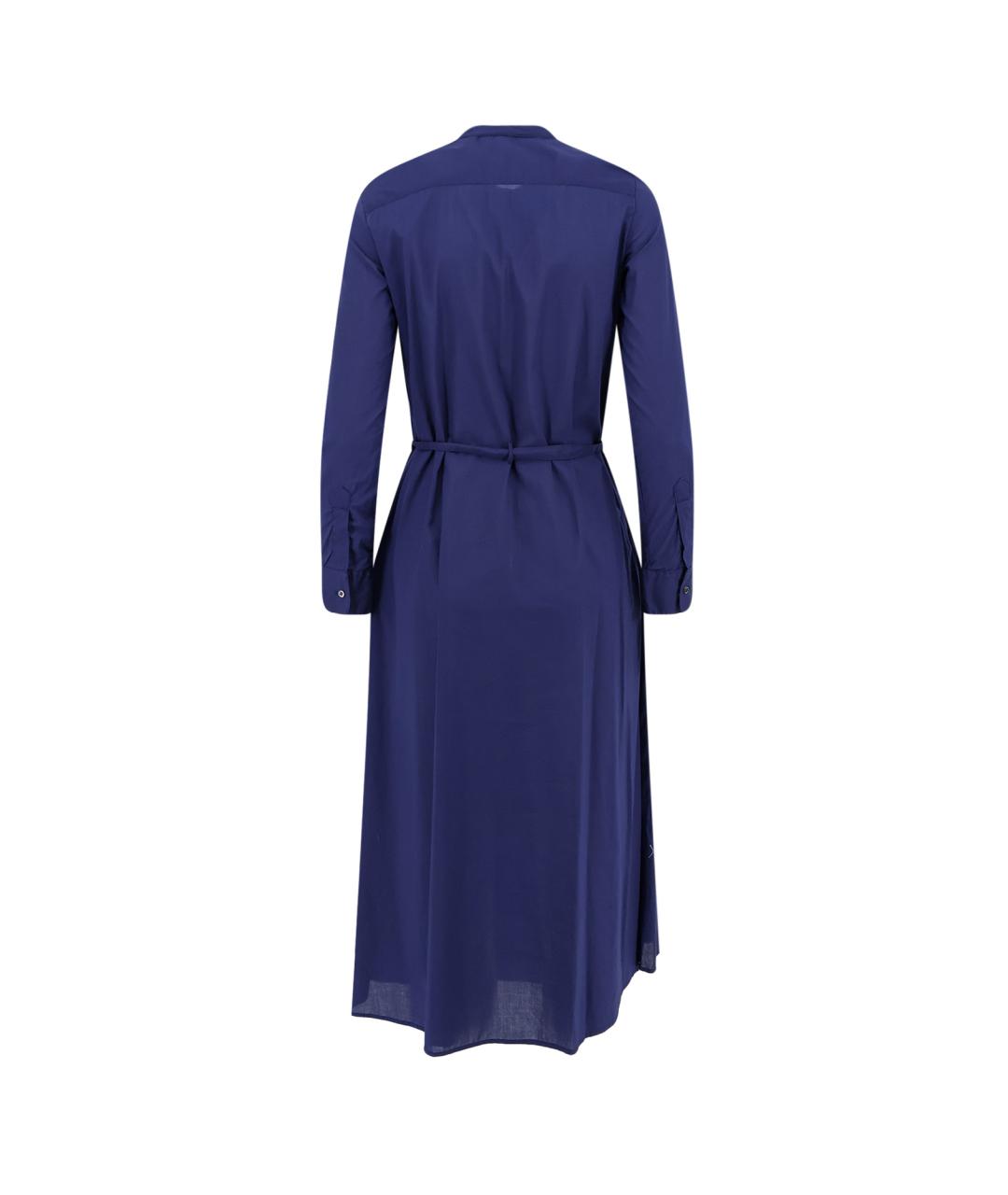ASPESI Синее хлопковое платье, фото 2