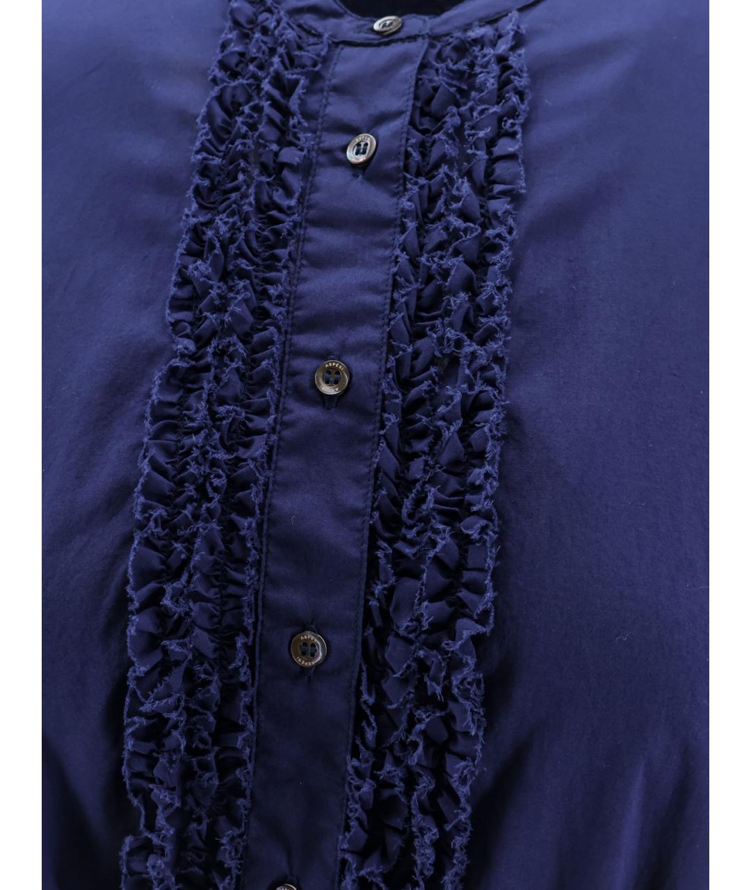 ASPESI Синее хлопковое платье, фото 3