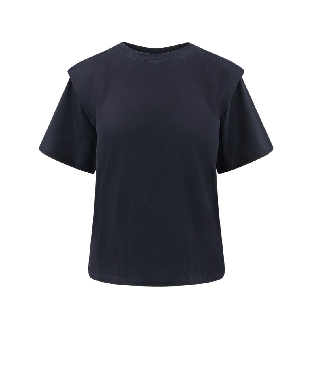 ISABEL MARANT Черная хлопковая футболка, фото 1