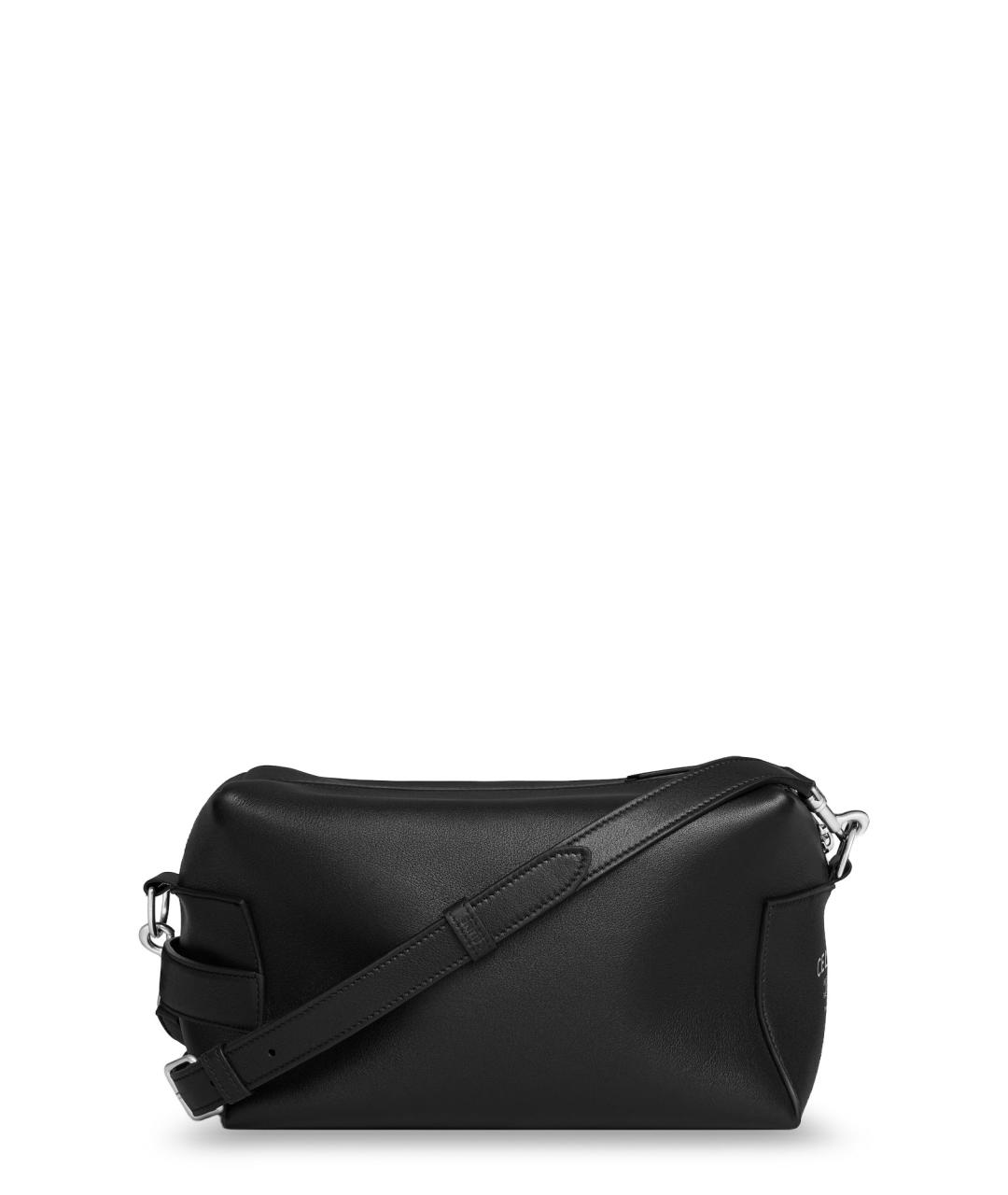 CELINE Черная кожаная сумка на плечо, фото 2