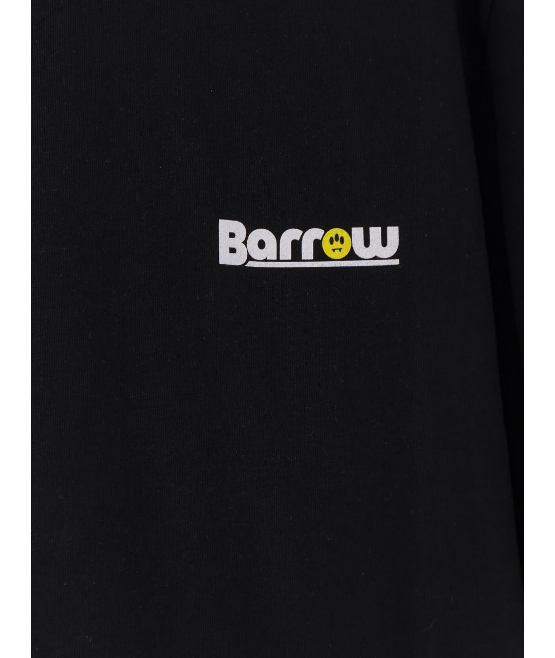 BARROW Черная хлопковая футболка, фото 3