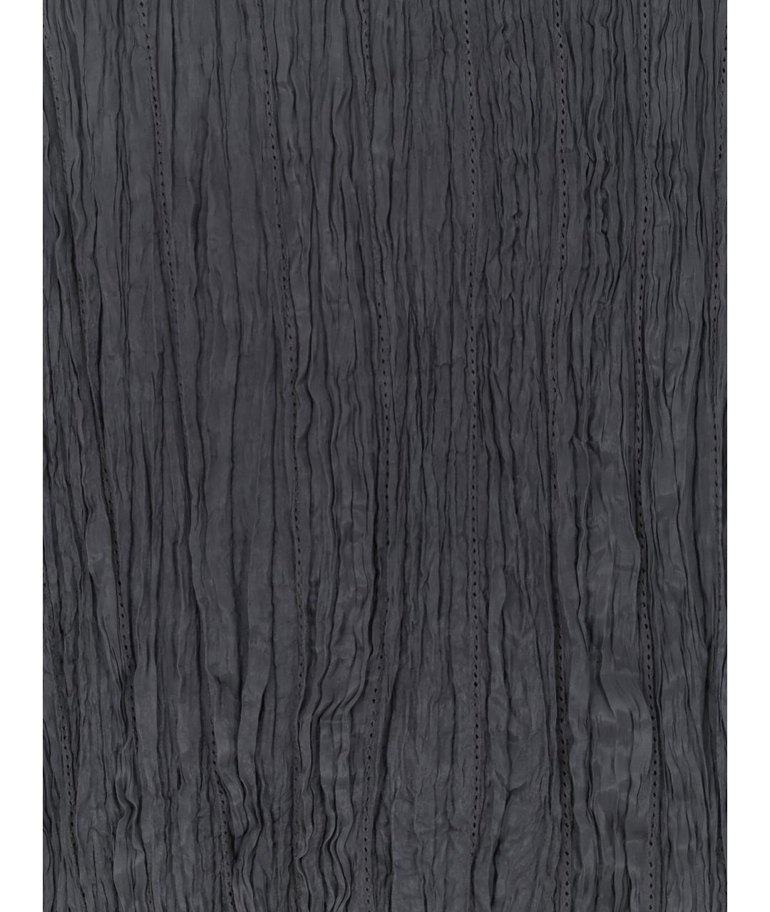 ALYSI Антрацитовая вискозная футболка, фото 3