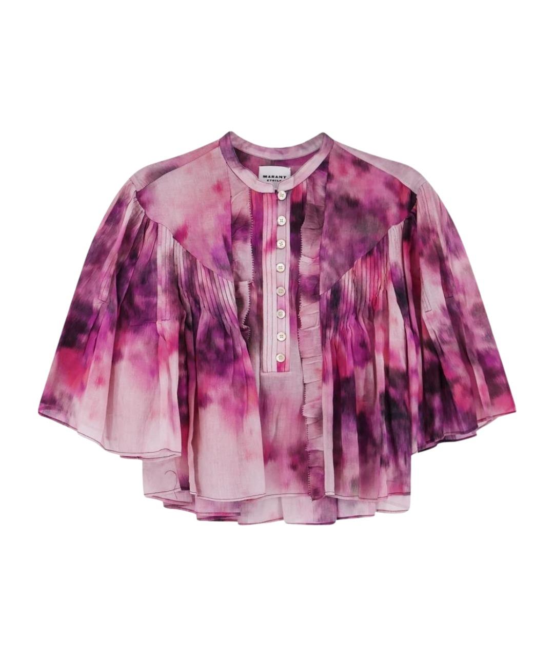 ISABEL MARANT ETOILE Мульти хлопковая рубашка, фото 1