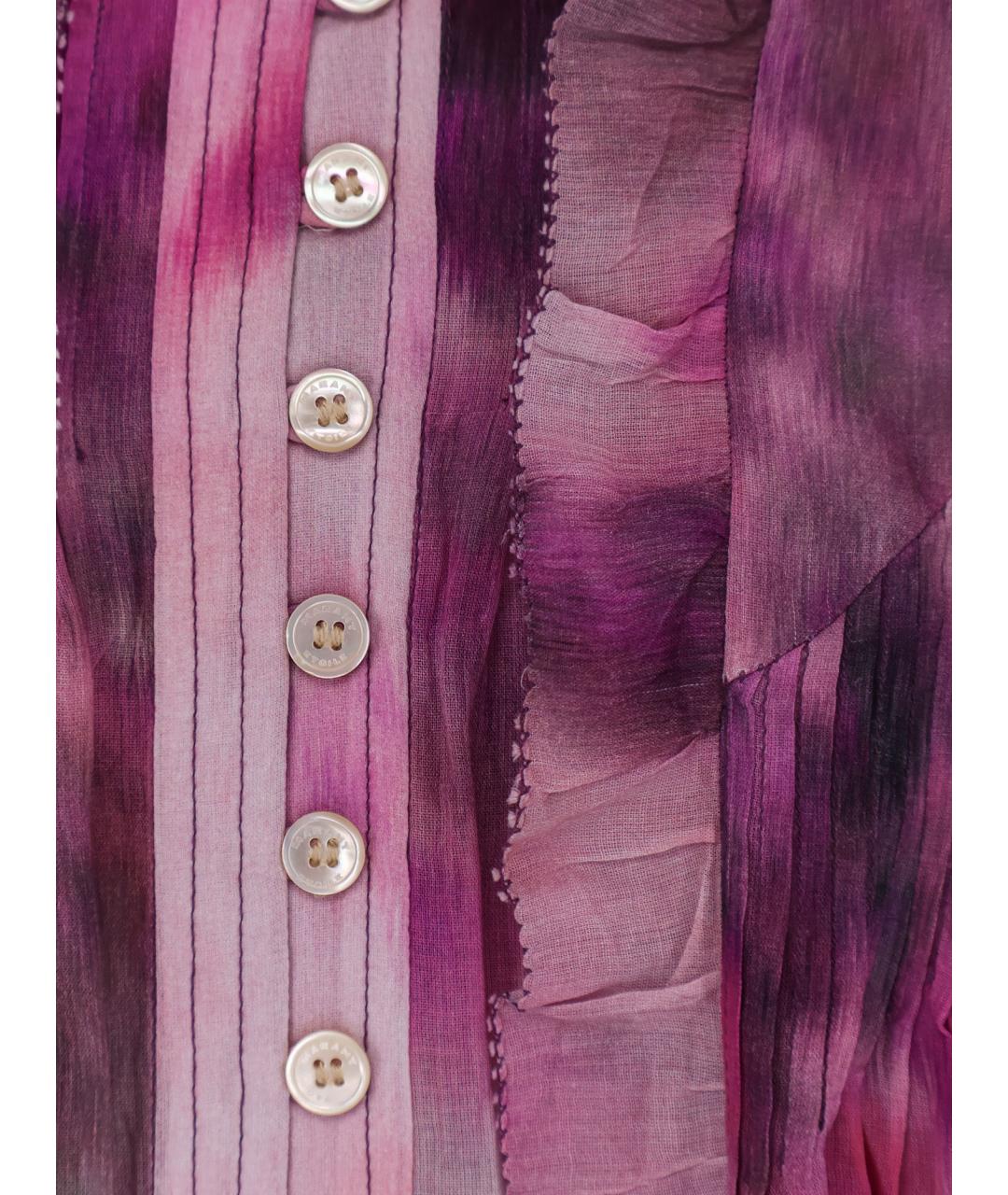 ISABEL MARANT ETOILE Мульти хлопковая рубашка, фото 3