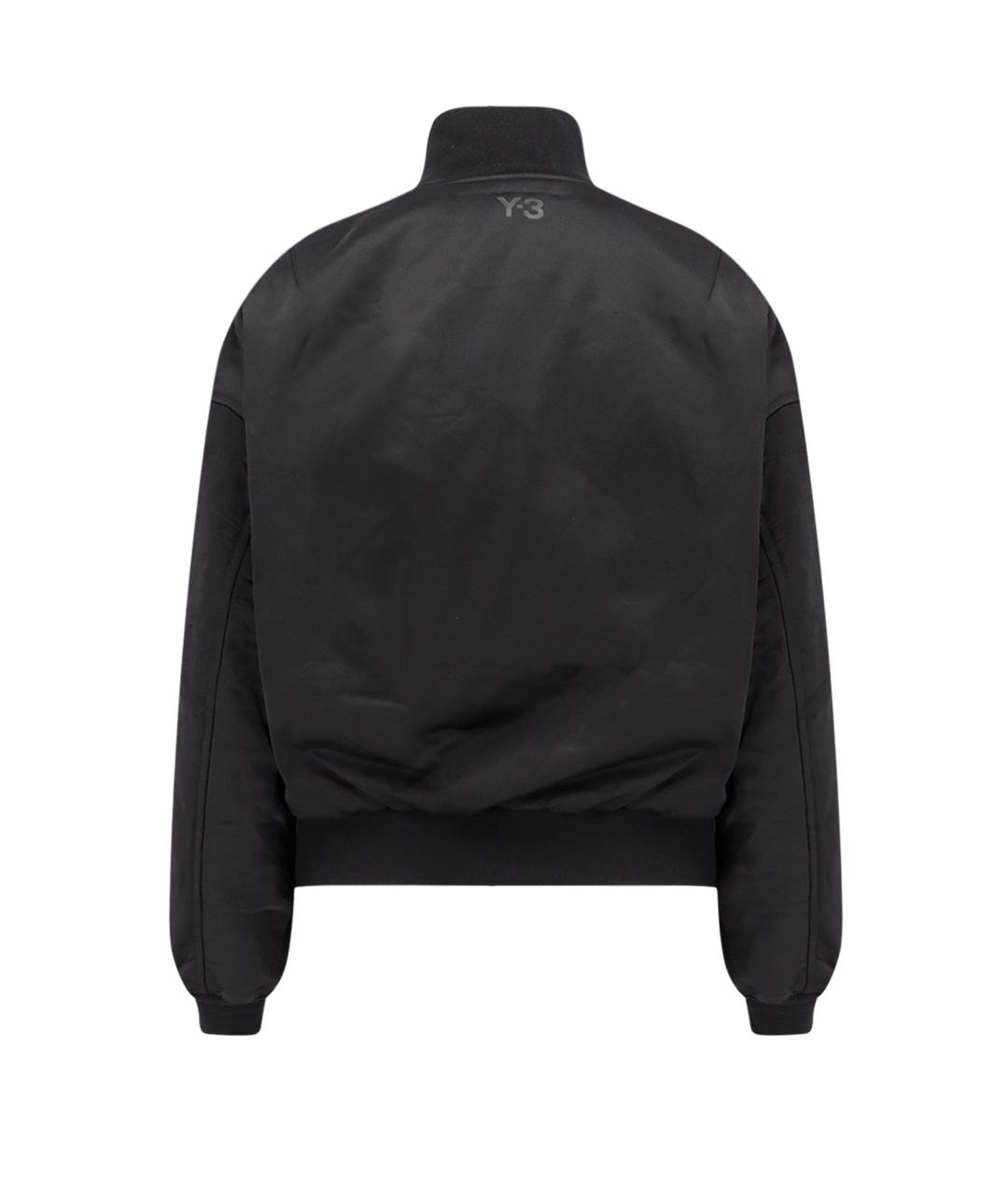 Y-3 Черная полиамидовая куртка, фото 2