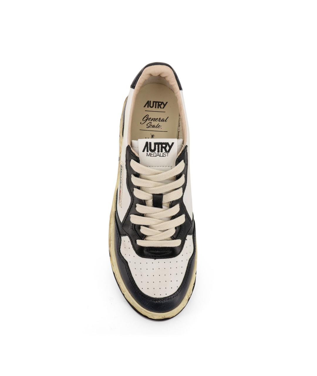 AUTRY Мульти кожаные низкие кроссовки / кеды, фото 5