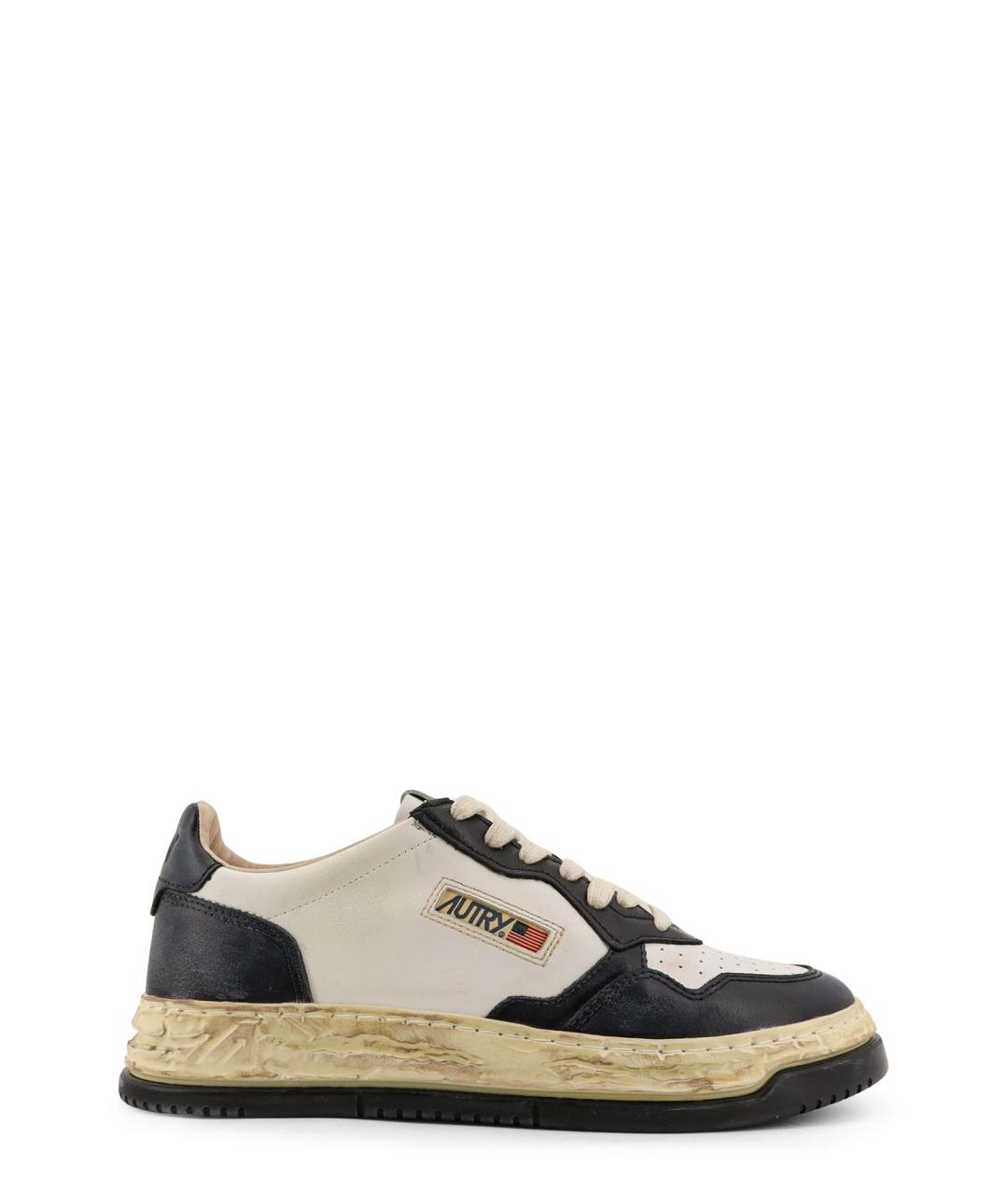 AUTRY Мульти кожаные низкие кроссовки / кеды, фото 1