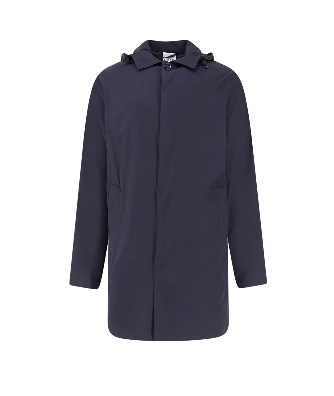 ASPESI Синяя полиамидовая куртка, фото 3