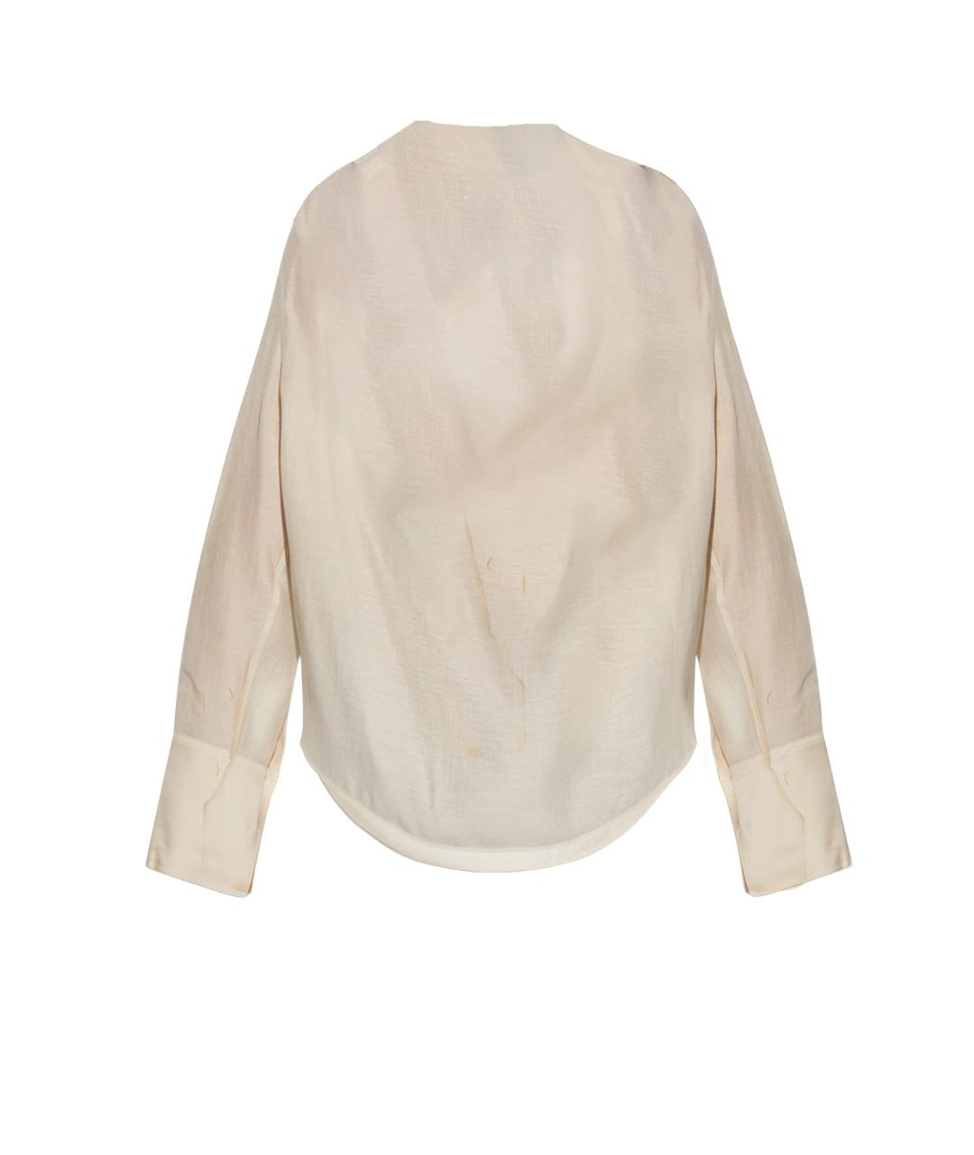 TOTEME Бежевая блузы, фото 2