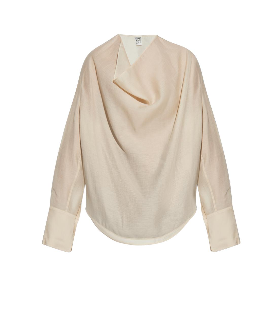 TOTEME Бежевая блузы, фото 1