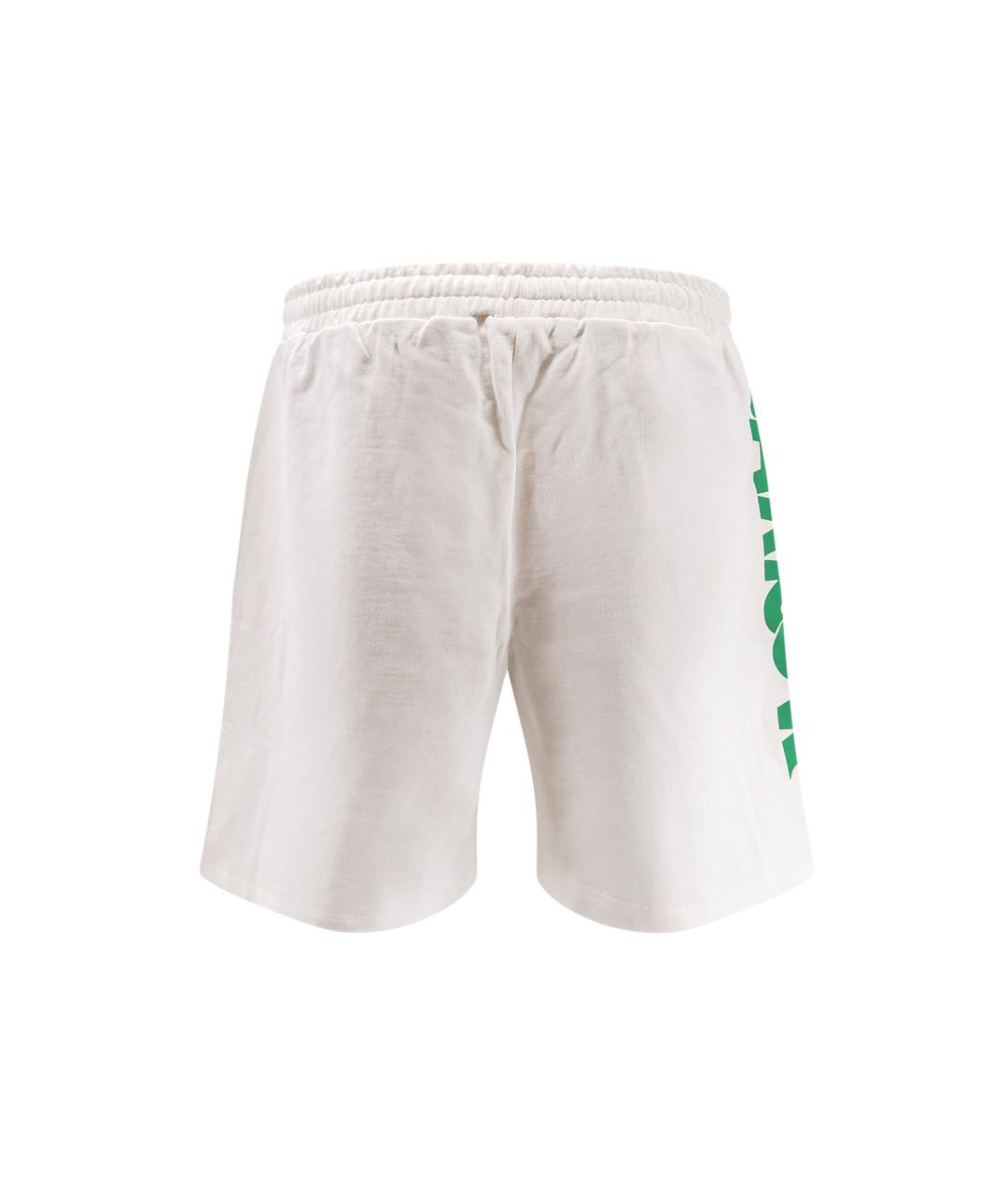 BARROW Белые хлопковые шорты, фото 2