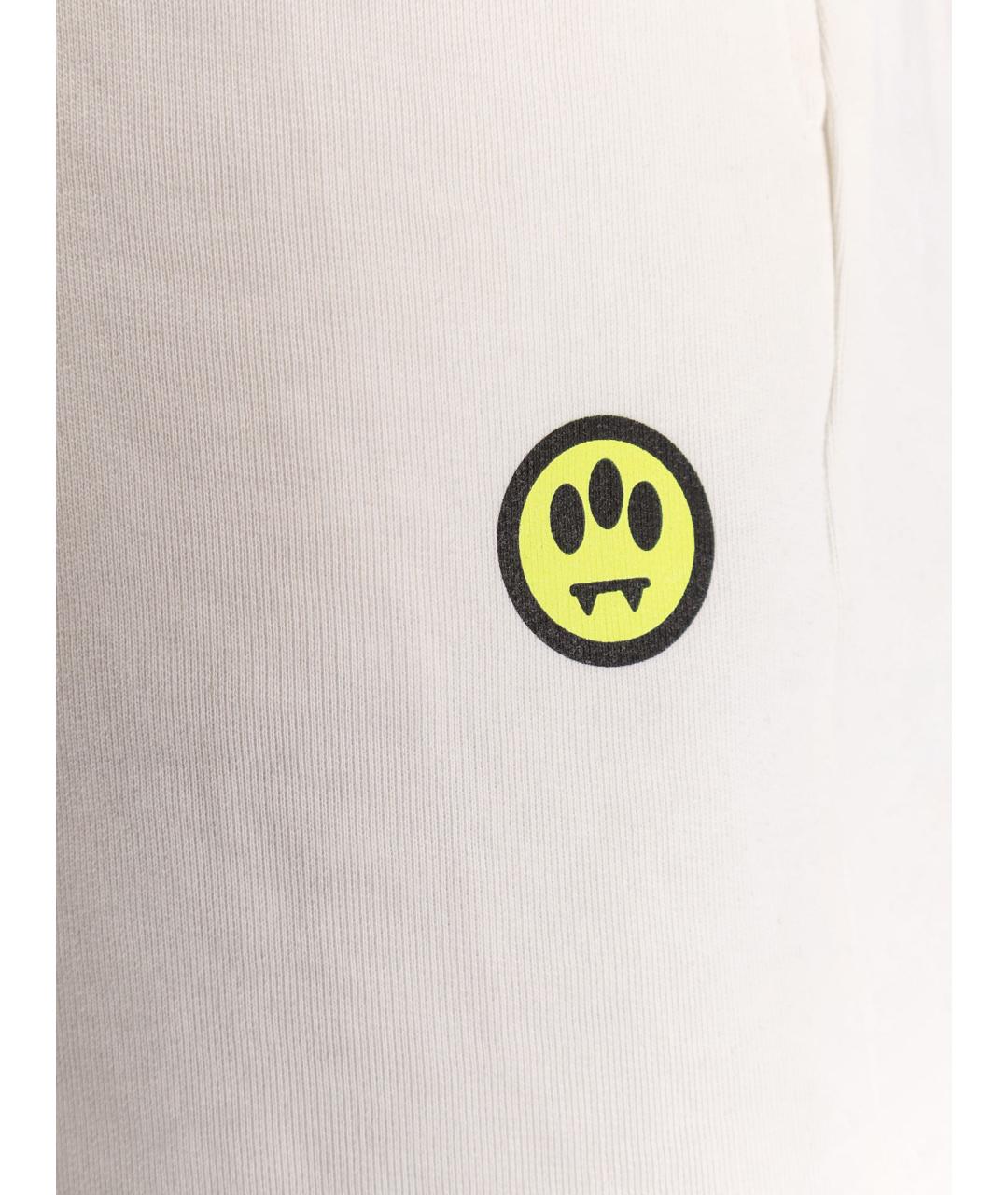 BARROW Белые хлопковые шорты, фото 3