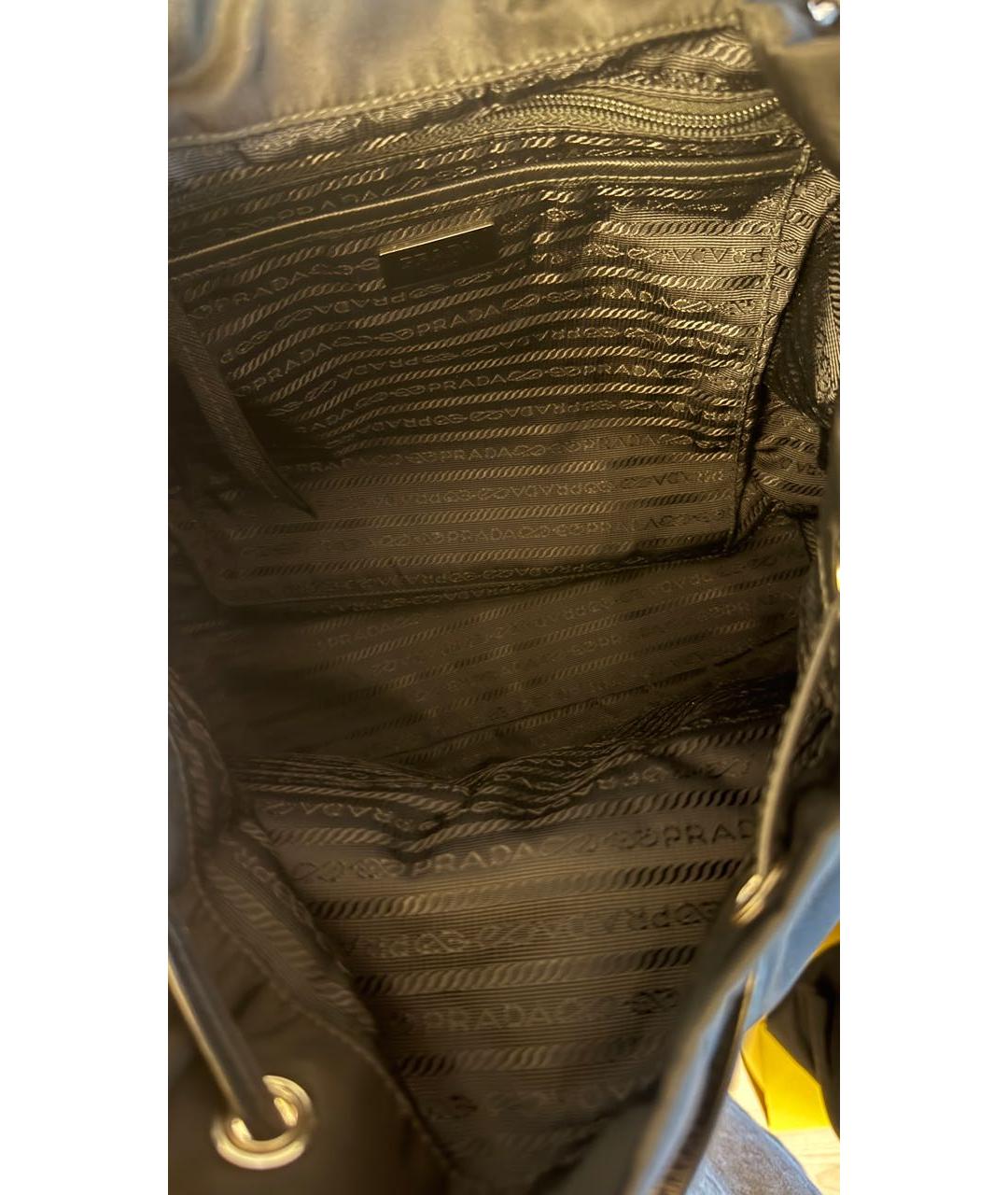 PRADA Черный рюкзак, фото 3