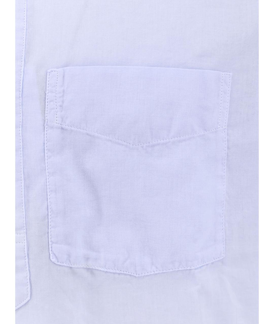 ASPESI Синяя хлопковая классическая рубашка, фото 3