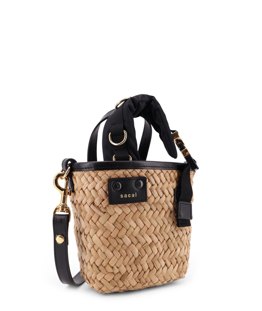 SACAI Бежевая пелетеная сумка тоут, фото 3