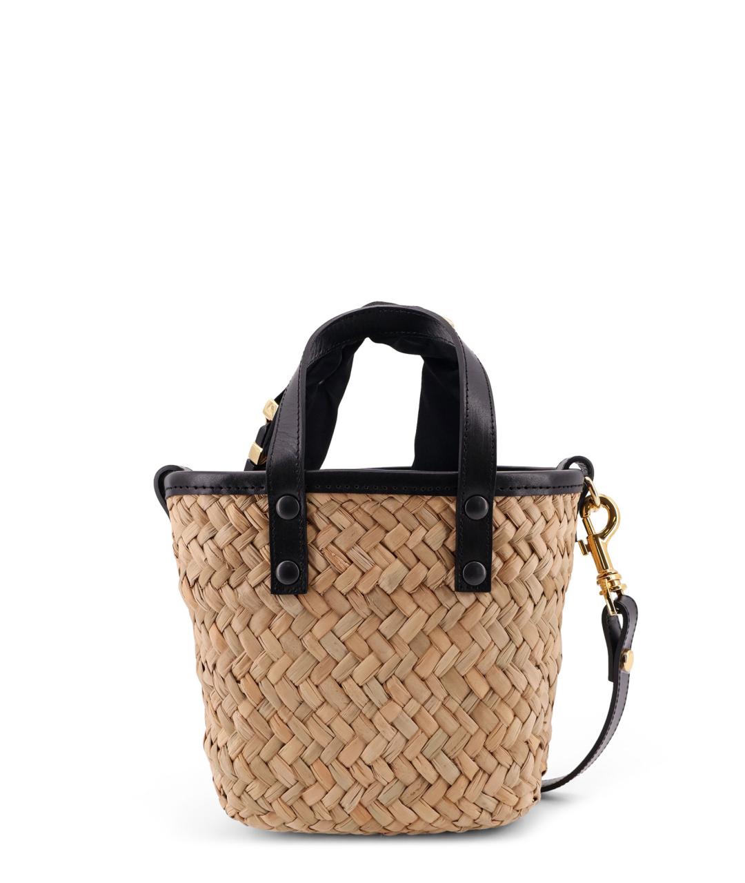 SACAI Бежевая пелетеная сумка тоут, фото 2