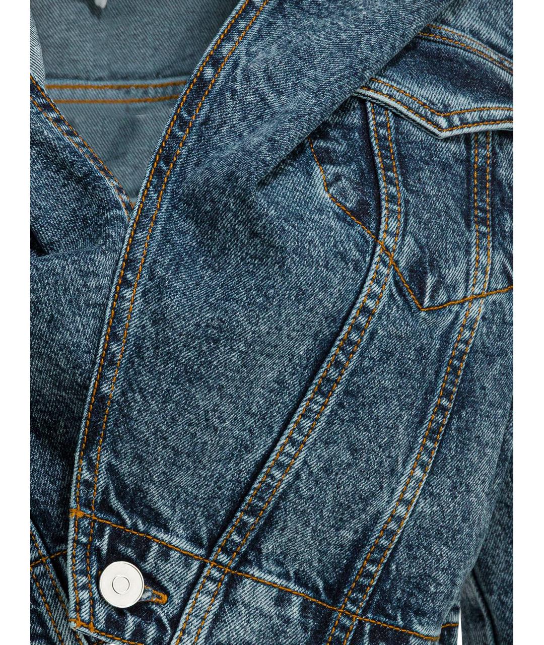 ALAIA Синяя хлопковая куртка, фото 3